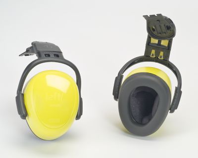 Left/Right™ Cap-Mounted Passive Earmuffs - Hearing Protection